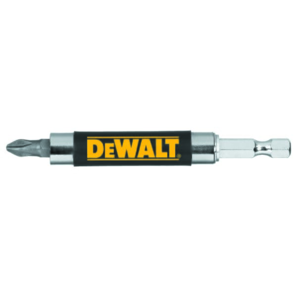 DeWALT DW2054 Compact Magnetic Drive Guide, 1/4 in Drive, HSS, 1/4 in Hex