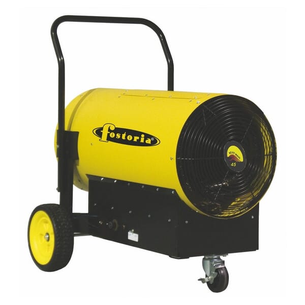 TPI FES45483 Heat Wave FES 3-Phase Standard Portable Electric Salamander, 153585 Btu/hr Capacity, 480 VAC, 45 kW