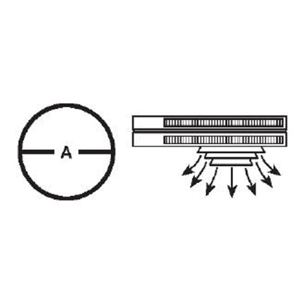 TPI AD5120 Anemostat Diffuser