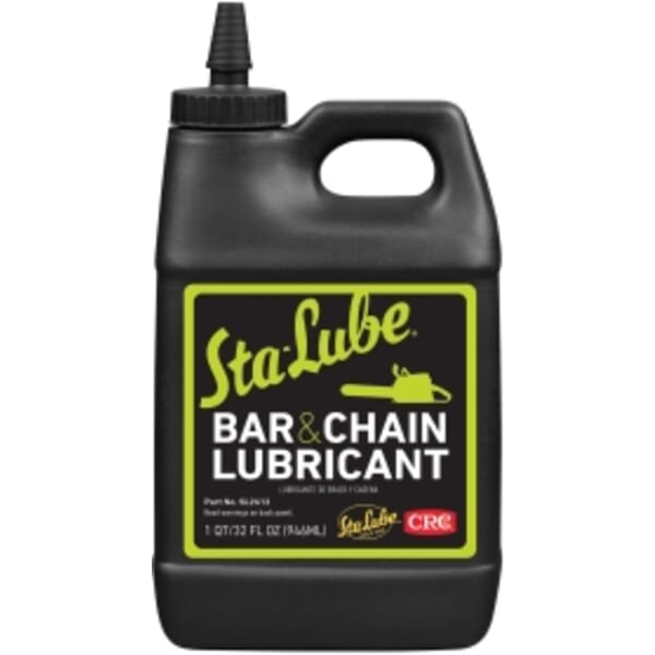 Sta-Lube SL2612 Multi-Purpose Non-Flammable Bar and Chain Lubricant, 32 oz Bottle, Liquid/Viscous Form, Dark Red, 0.905