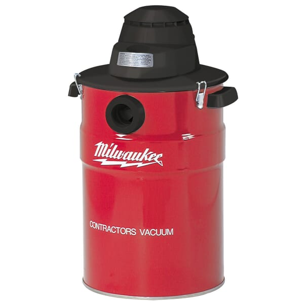 Milwaukee 8950 1-Stage Vacuum Cleaner, 8 A, 8 gal Tank, 120 VAC, Steel Housing