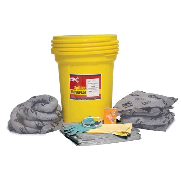 SPC AllWik SKA30 Spill Kit, 30 gal Drum, Fluids Absorbed: Universal