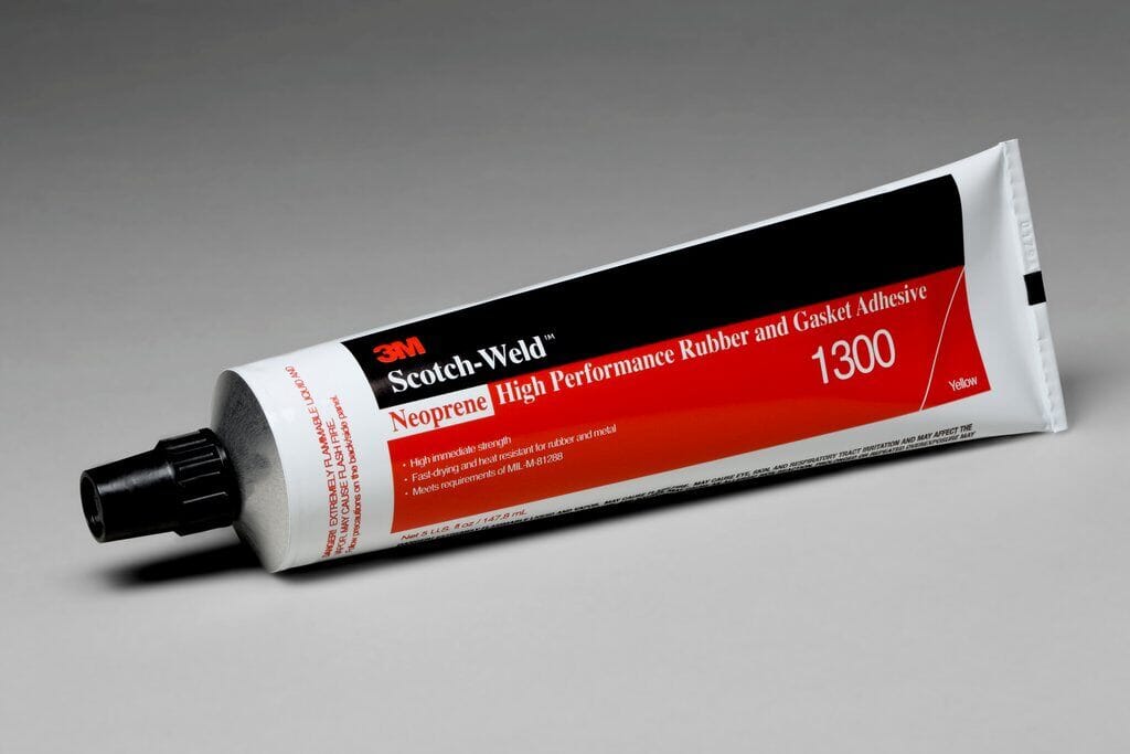 3M 7000000799 High Performance High Strength Rubber and Gasket Adhesive, 5 oz Container Tube Container