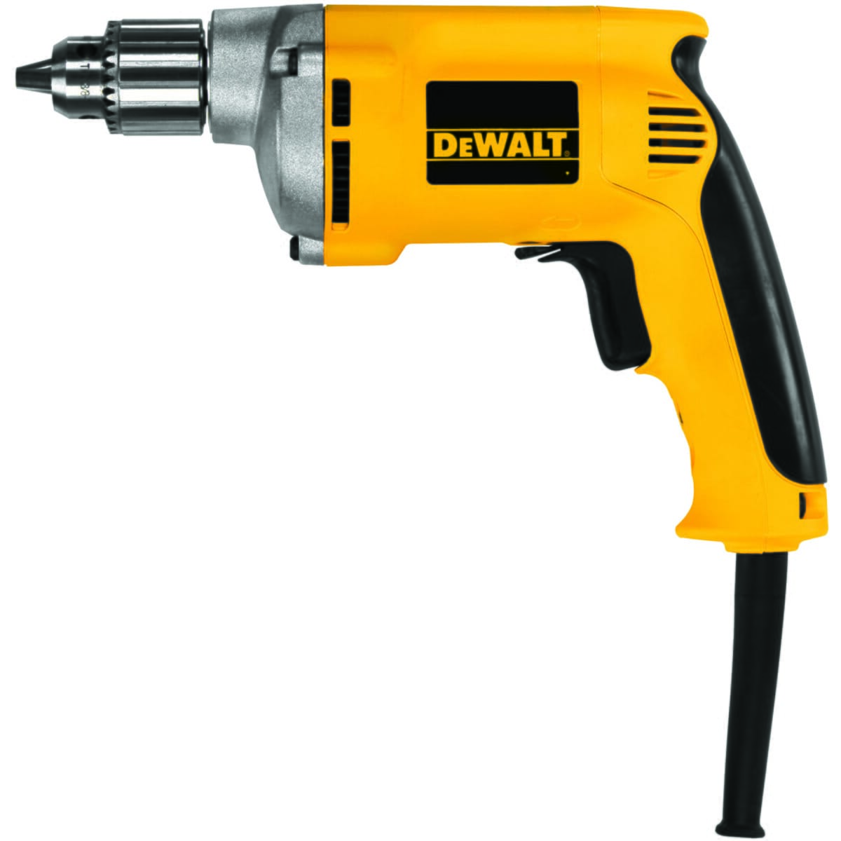 DeWALT DW217 Heavy Duty VSR Drill 1 4 in Keyed Chuck 120 VAC 0