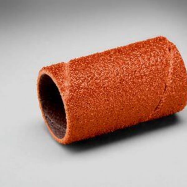 3M 7010309103 747D Spiral Band, 1/2 in Dia x 1 in L Band, 50 Grit, Coarse Grade, Ceramic Abrasive