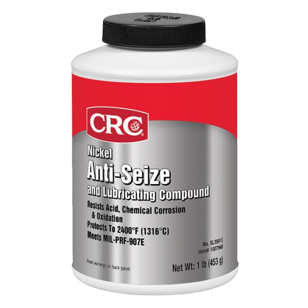 Sta-Lube SL35913 General Purpose Non-Flammable Wet Film Anti-Seize and Lubricating Compound, 16 oz Bottle, Semi-Solid/Paste Form, Silver, 1.24