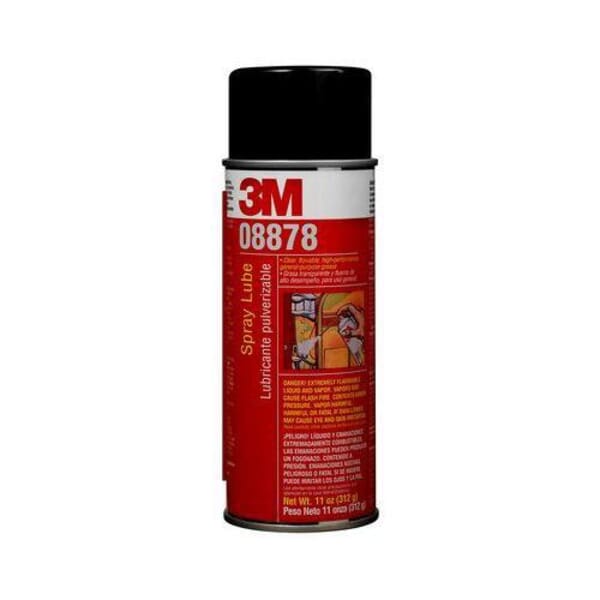3M 7000028135 Spray Lube, 11 oz Container Aerosol Can Container, Liquid Form, Milky, Specific Gravity: 0.72