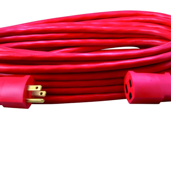 Southwire 2408SW8804 Type SJTW Extension Cord, 15 A at 125 VAC, 50 ft L Cord, 3 Conductors