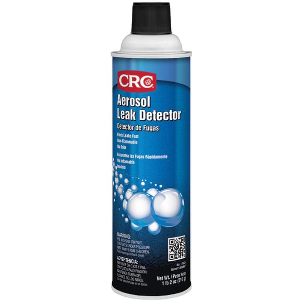 CRC 14503 Leak Detector, 20 oz Aerosol Spray Can, Clear, Mild Odor/Scent