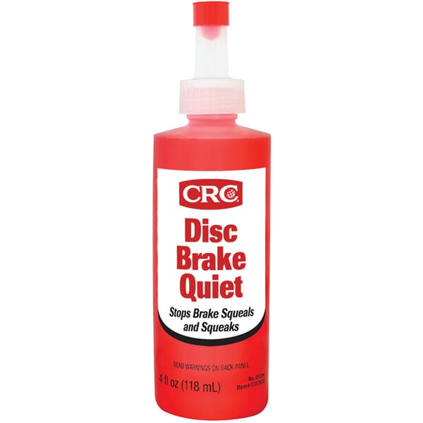 CRC 05016 Dry Film Non-Flammable Disc Brake Quiet, 4 oz Bottle, Paste, Red, Acrylic redirect to product page