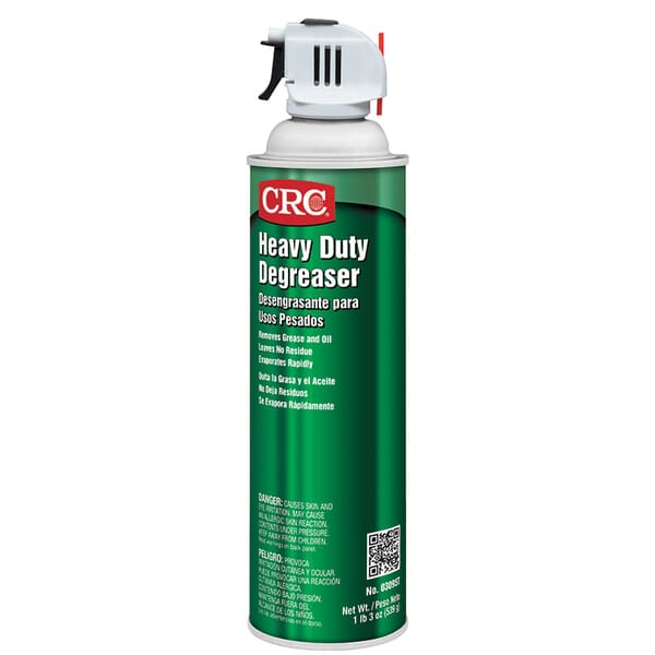 CRC 03095T Heavy Duty Non-Flammable Degreaser, 20 oz Trigger Aerosol Can, Liquid, Clear, Chlorinated Solvent