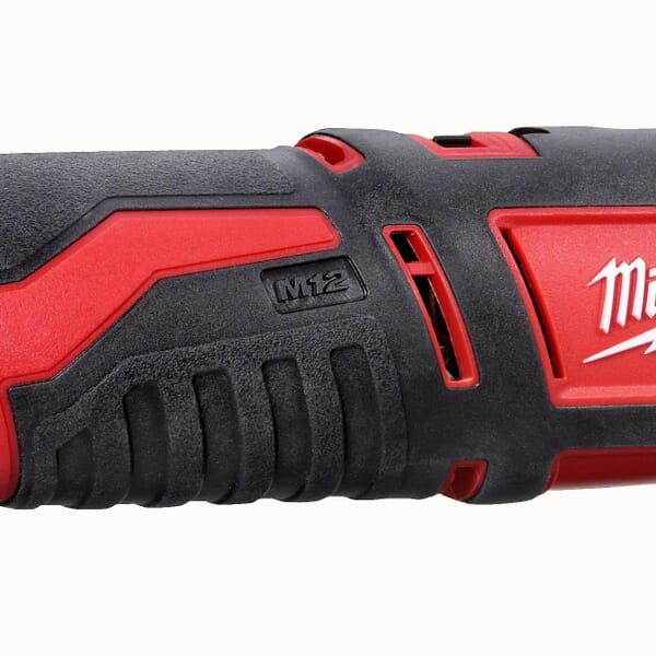 Milwaukee M12 2460-20 Cordless Rotary Tool, 12 VDC, 5000 to 32000 rpm Speed, Lithium-Ion Battery, Slide ON/OFF With Speed Dial Switch
