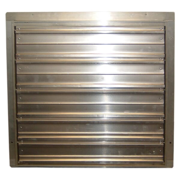 TPI CES10G CES Wall Shutter, For Use With 10 in Guard and Venturi Mounted Direct Drive Exhaust Fan
