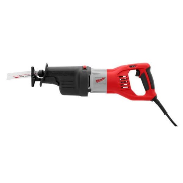 Milwaukee 6538-21 Corded Reciprocating Saw, 1-1/4 in L, 0 to 2800 spm, 18-3/4 in OAL