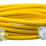 Southwire Polar/Solar 1687SW0002 Type SJEOW Extension Cord, 125 VAC, (3) 12 AWG Copper Conductor, 25 ft L