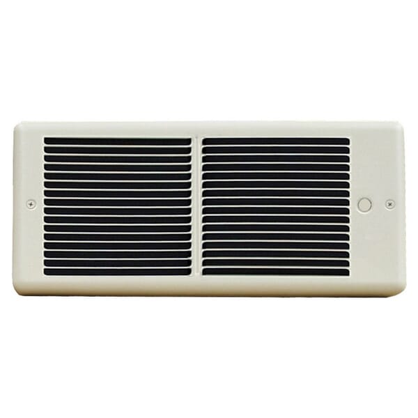 TPI HF4815RPW 4800 1-Phase Fan Forced Register Style Standard Wall Heater With Wall Box, 5120/3840 Btu/hr Capacity, 208/240 VAC, 1.5/1.125 kW Power Rating