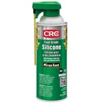 CRC 03040 Dry Film Extremely Flammable Multi-Purpose Silicone Lubricant With Perma-Lock, 16 oz Aerosol Can, Liquid Form, Clear/Water White, 400 deg F