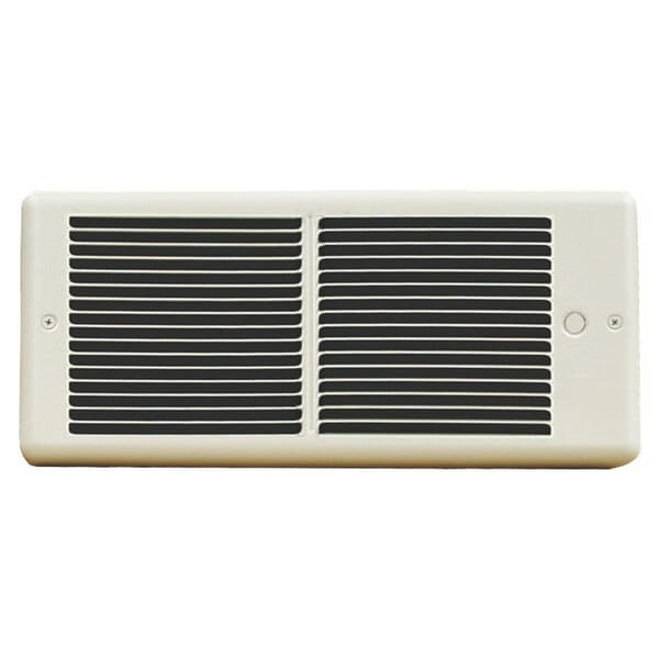 TPI E4810RPW 4800 1-Phase Fan Forced Register Style Standard Wall Heater With Wall Box, 3413 Btu/hr Capacity, 120 VAC, 1 kW Power Rating