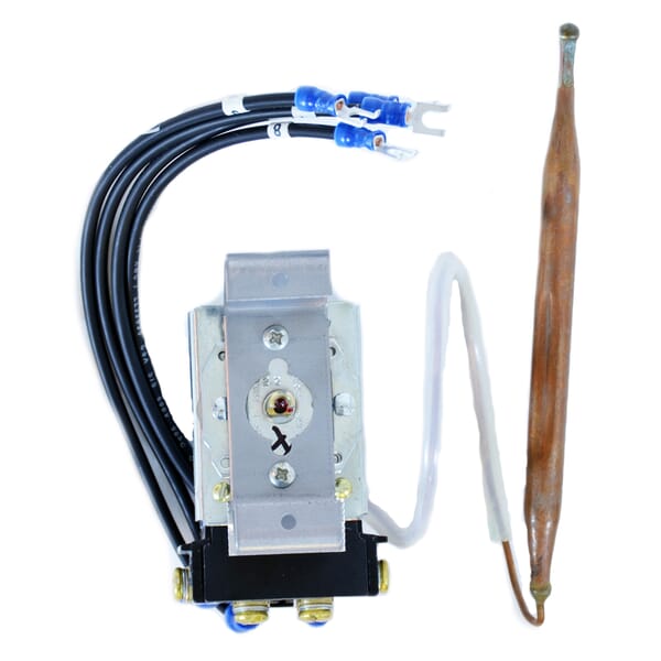 TPI T5102 Line Voltage Thermostat, 2-Pole Thermostat, 45 to 90 deg F Control, DPST Switch