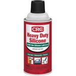 CRC 05074 Extremely Flammable Heavy Duty Multi-Purpose Silicone Lubricant, 12 oz Aerosol Can, Liquid Form, Clear/White, -40 to 400 deg F