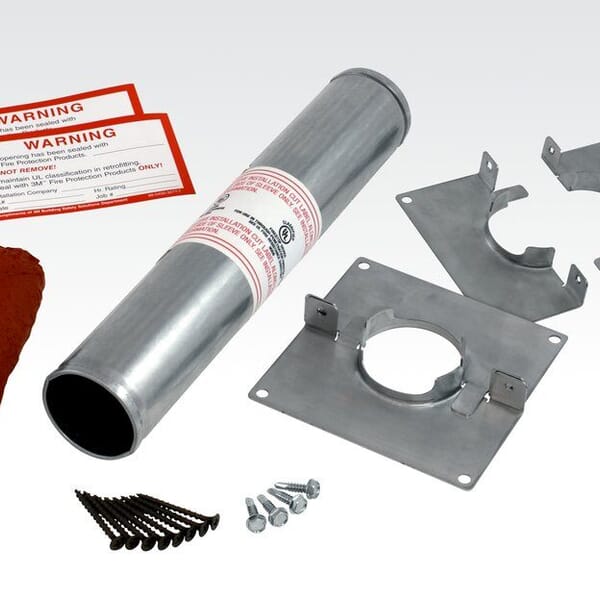 3M 7000145571 DT 200 Fire Barrier Sleeve Kit, ASTM E814, UL 1479