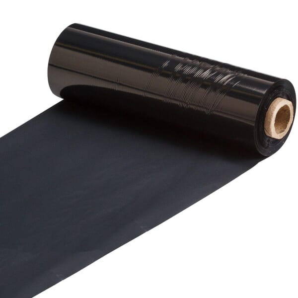 Brady R6013 R6000 1-Color High Density Printer Ribbon, 242 ft L x 4 in W, Resin, Black