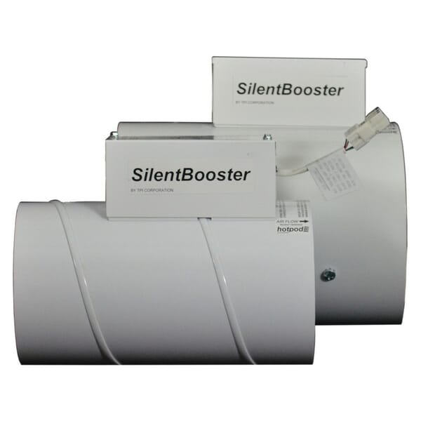 TPI SB6-120CT SilentBooster Supplemental Standard Boosting System With Cordset, 15 A, 120 VAC, 4 W, 130 cfm, 1500 rpm