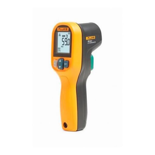 Fluke FLUKE-59/MAXNA Infrared Thermometer, -30 to 350 deg C, +/-2 % Accuracy, 8:1 Focus Spot, 0.1 to 1, AA Battery