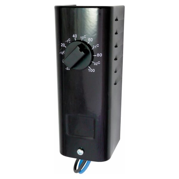 TPI KT110 KT Series Line Voltage Thermostat, 1-Pole Heat Only Thermostat, -10 to 100 deg F Control, SPST Switch, Import