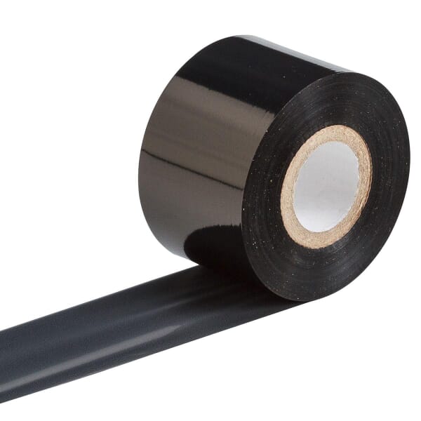 Brady R4306 R4300 1-Color Printer Ribbon, 984 ft L x 1.57 in W, Resin/Wax, Black