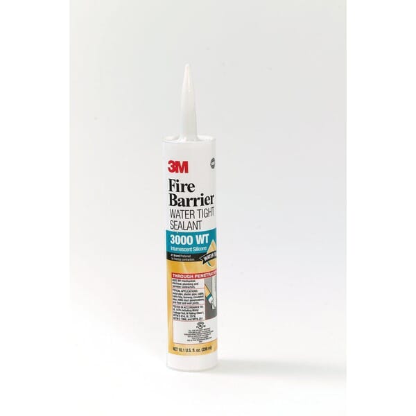 3M 7000006386 Watertight Fire Barrier Sealant, Cartridge Container