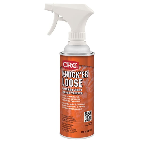 CRC 03024 Knocker Loose Combustible Penetrating Solvent, 16 oz Aerosol Can, Liquid, Reddish, 0.84