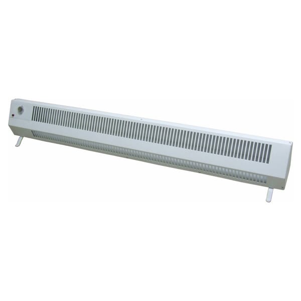 TPI 483TM 1-Phase Portable Convection Electric Baseboard Heater, 5120 Btu/hr Capacity, 120 VAC, 1500 W Power Rating