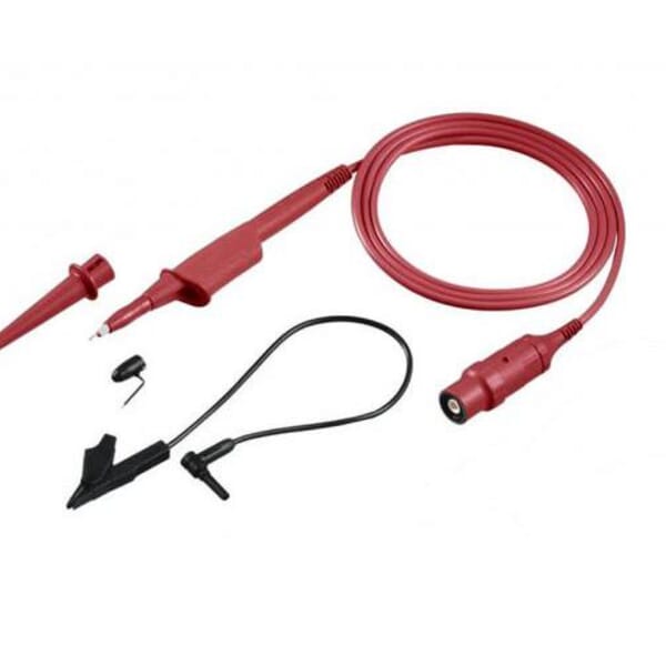 Fluke VPS210-R Double Insulated Voltage Probe Set, For Use With Scope Meter 190 Series, 600/1000 VAC, Black/Red