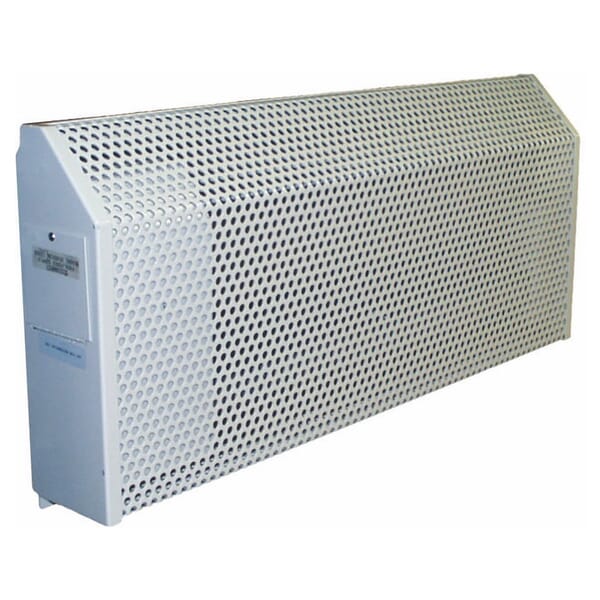 TPI P8806200 8800 1-Phase Standard Electric Institutional Wall Convector, 6826 Btu/hr Capacity, 480 V AC, 2 kW Power Rating