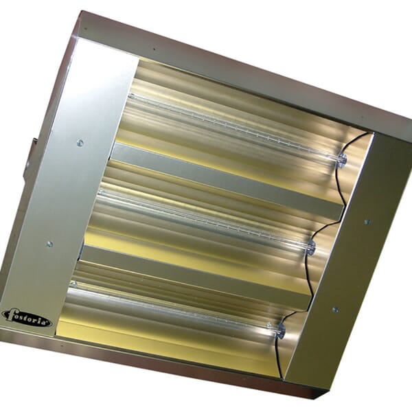 TPI Fostoria 22390THSS277V THSS 1/3 Phase Mul-T-Mount Electric Infrared Heater, 16382 Btu/hr Capacity, 277 V AC, 4.8 kW Power Rating