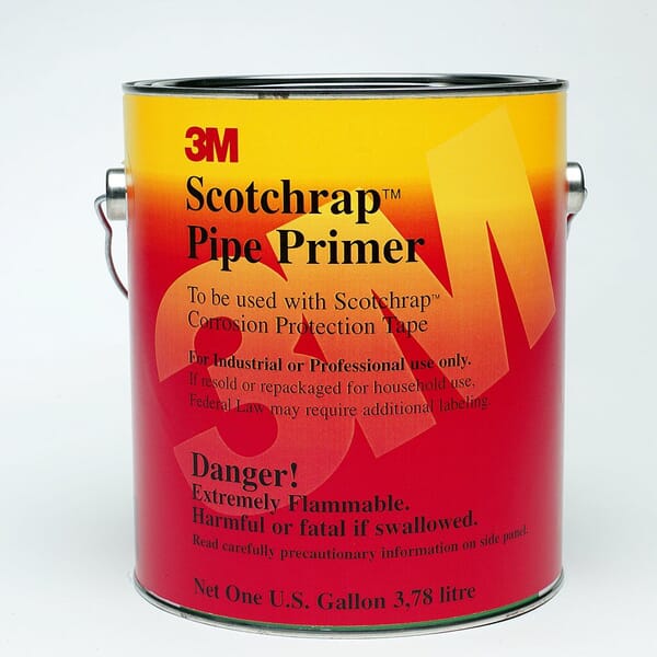 3M 7000006131 Primer, 1 gal Container, Liquid Form, Black