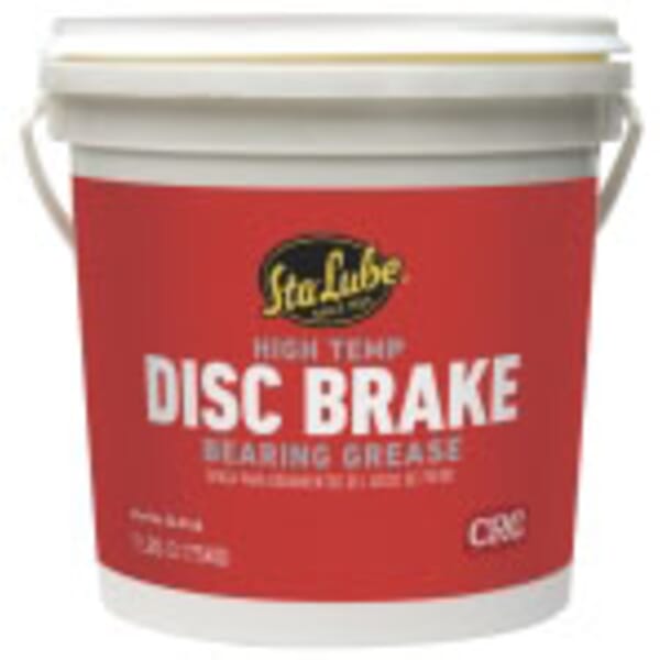 Sta-Lube SL3166 Disc Brake High Temperature Non-Flammable Wheel Bearing Grease, 7 lb Pail, Semi-Solid to Solid Grease, Dark Gray, Faint/Mild Petroleum redirect to product page