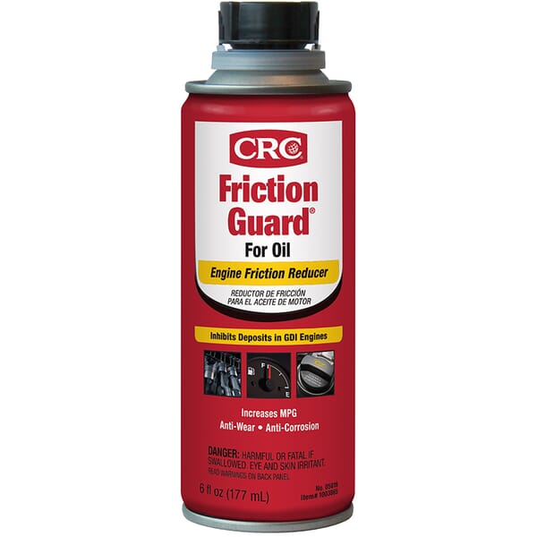 CRC Friction Guard 05818 Friction Guard Reducer, 15 oz Can, Liquid, Dark Amber, Petroleum