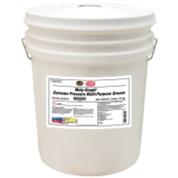 Sta-Lube SL3145 Moly-Graph Multi-Purpose Non-Flammable Lithium Grease, 35 lb Pail, Semi-Solid to Solid Grease, Dark Gray, -25 to 250 deg F