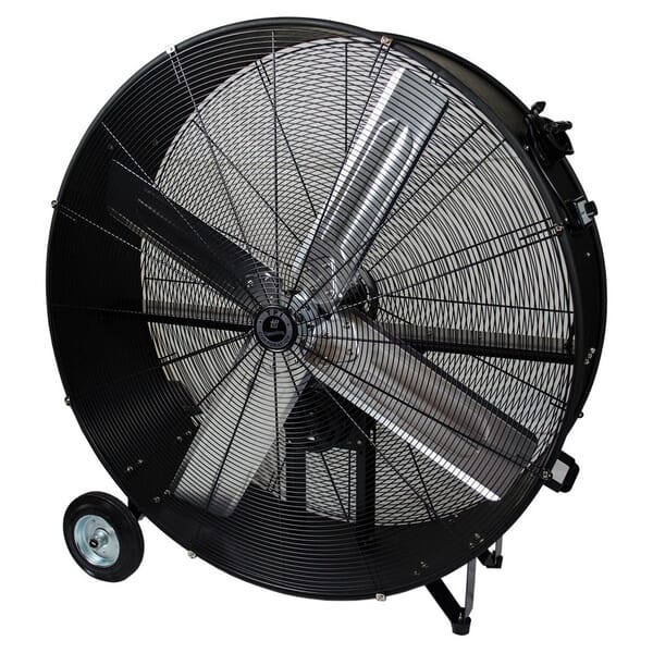 TPI CPB36B 1-Phase Belt Drive Standard Portable Blower, 120 VAC, 1/3 hp, 8500/11000 cfm Flow Rate, 36 in Propeller, Aluminum Propeller, Domestic