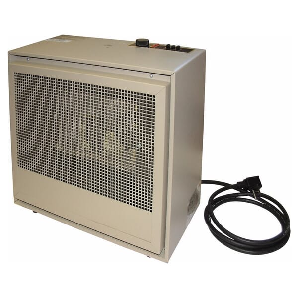 TPI H474TMC 1-Phase Dual Heat Fan Forced Portable Electric Heater, 13106 Btu/hr Capacity, 240 VAC, 2/4 kW