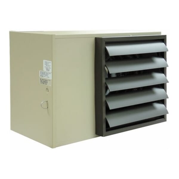 TPI P3PUH03CA1 UH Series 3-Phase Fan Forced Horizontal Standard Unit Heater, 11200 Btu/hr Capacity, 480 VAC, 3.3 kW Power Rating