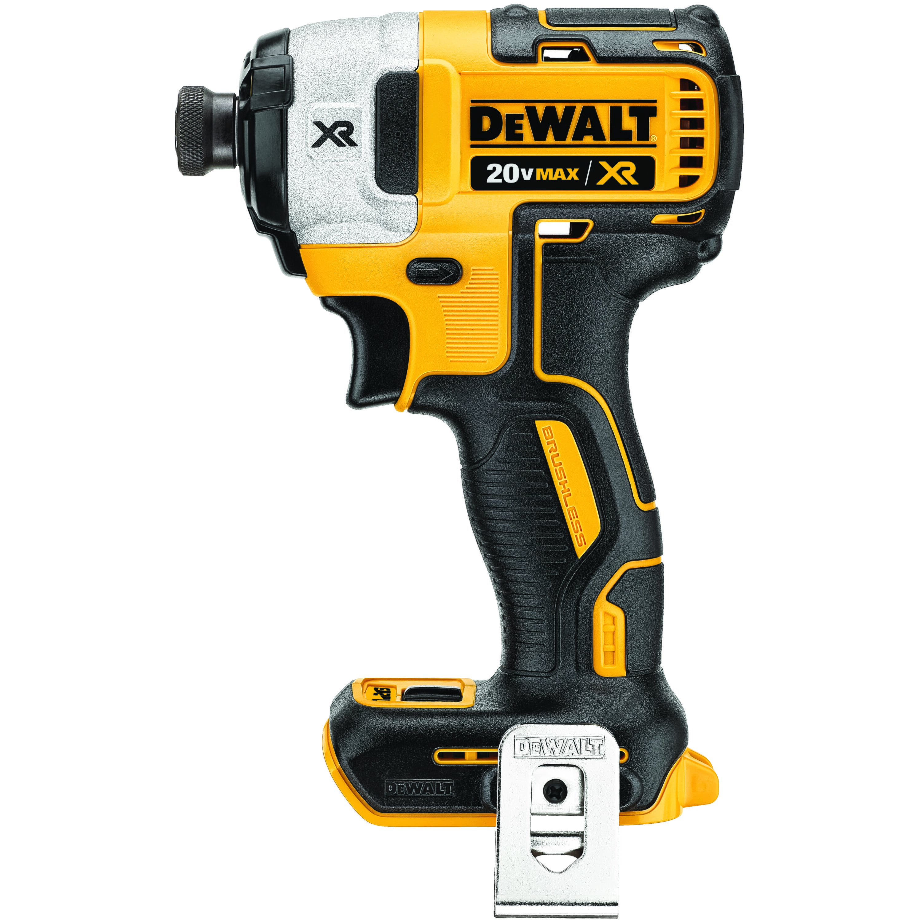 DeWALT 20V MAX MATRIX XR DCF887B Compact Lightweight Cordless Impact Driver 1 4 in Quick Release Drive 0 to 3800 ipm 1825 in lb Torque 20 V 5.3