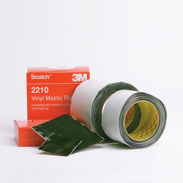 Scotch 7000031582 2230 Self-Adhesive Mastic Strip, Gray, Solid Form, Specific Gravity: 1.2