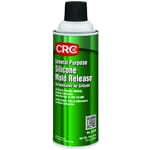 CRC 03300 General Purpose Non-Drying Film Non-Flammable Silicone Mold Release, 16 oz Aerosol Can, Liquid Form, Clear/Oily Clear, 35 to 600 deg F