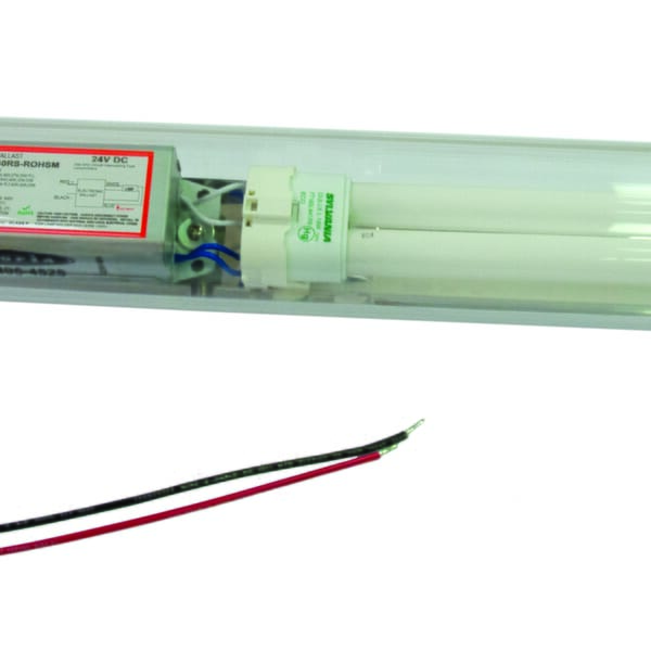 TPI 23TLP24VDC Standard Water Resistant Machine Tool Light, Fluorescent Lamp, 18 W Lamp, 24 VAC
