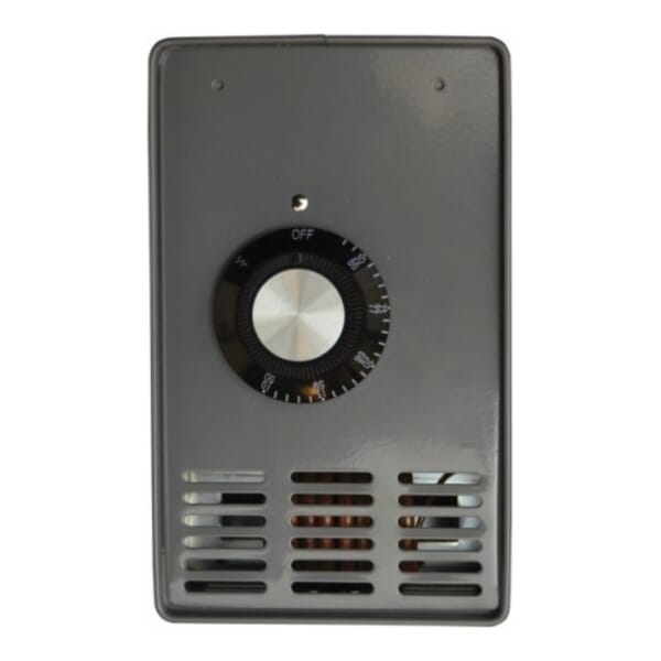 TPI TW1512 Line Voltage Thermostat, 2-Pole Thermostat, 50 to 80 deg F Control, DPST Switch