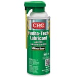 CRC 03054 Syntha-Tech Non-Flammable Synthetic Lubricant, 16 oz Aerosol Can, Liquid Form, White, 0.81