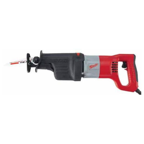 Milwaukee 6536-21 Grounded Corded Reciprocating Saw, 1-1/4 in L, 0 to 3000 spm, 18-3/4 in OAL